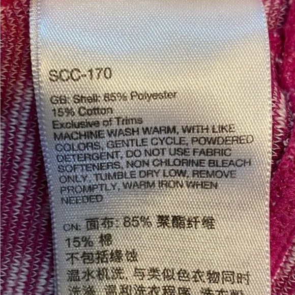 Marmot Base Layer Tech Heathered Pink Long Sleeve Tee Sz Large Space Dye - Picture 9 of 10